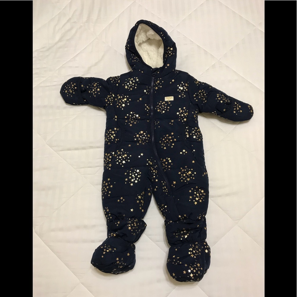 OshKosh B’gosh: Gold Stars One-Piece Snowsuit